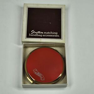 RMS Queen Elizabeth 2 Compact Purse Mirror Vintage w/Box QE2 Stratton